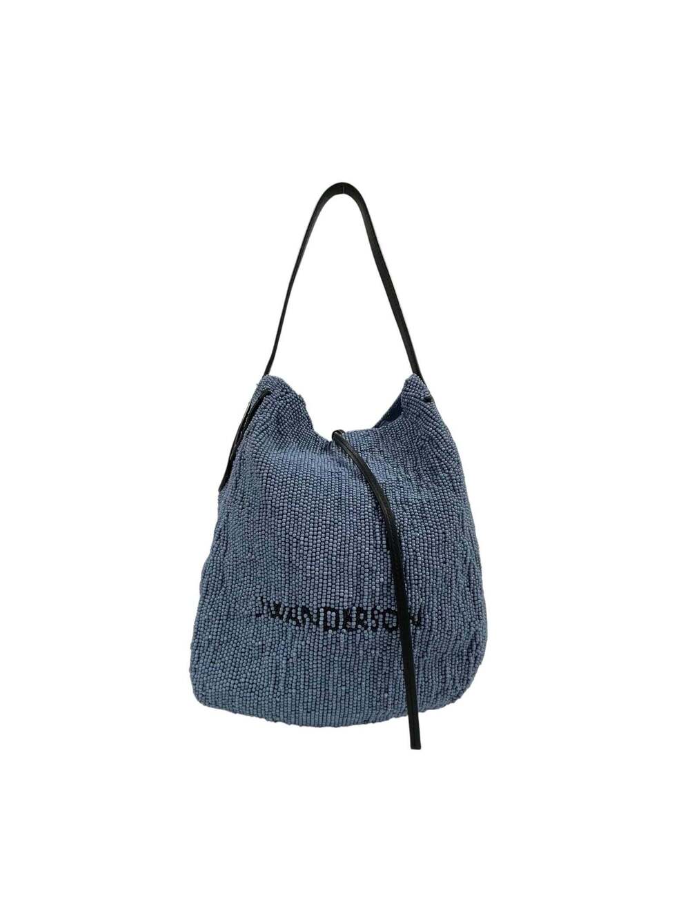 JW Anderson Small Beaded Bulb Bag in Blue